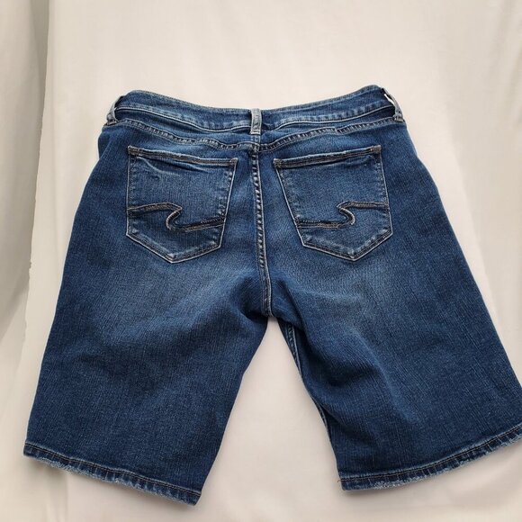 Suki Bermuda SILVER Jean Shorts & The Endless Summer tee Summer Combo -10 - Picture 4 of 10